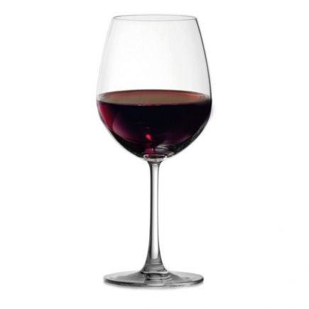 Ocean Glass Madison Sheer Rim Bordeaux Wine Glass – 21 oz, 6/Case