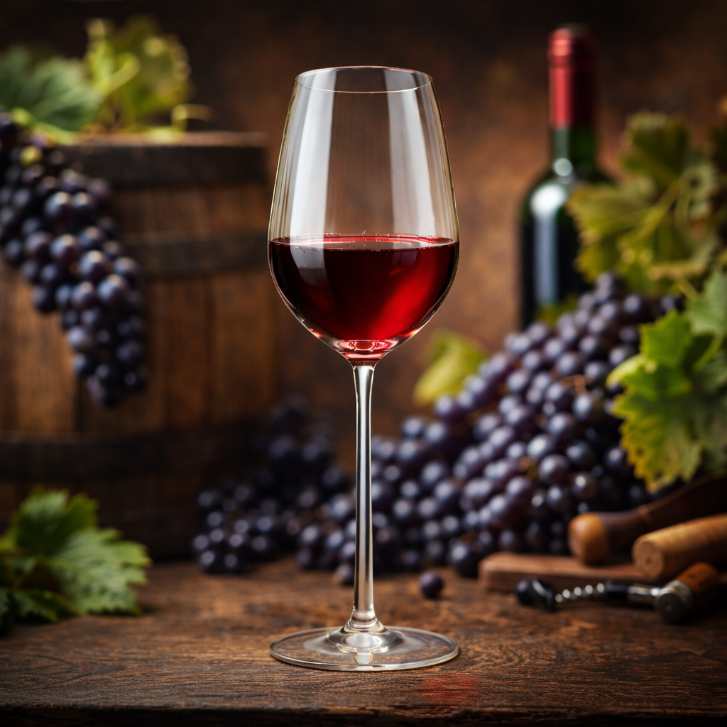 Lucaris Shanghai Soul Bordeaux Wine Glass – 25.5 oz Titanium Crystal Red Wine Glass, 24/Case
