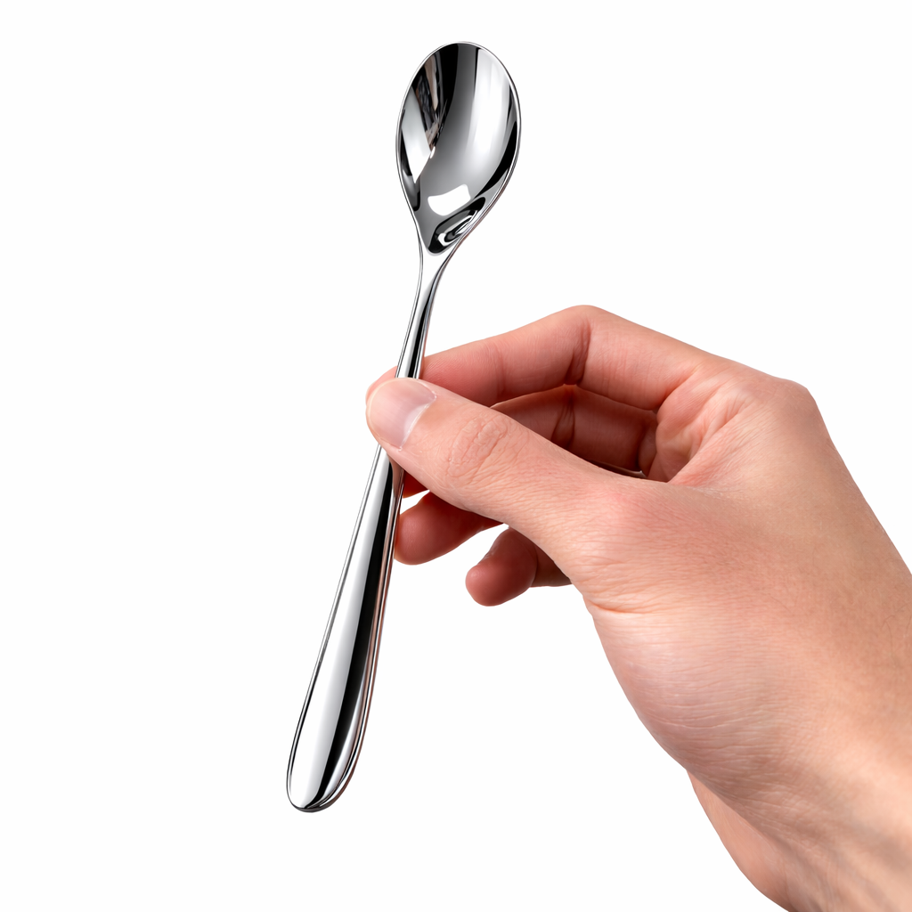 Clearance Studio William Olive Mirror Dessert Spoon – 7.4" (188mm) 18/10 Stainless Steel, 4.5mm Gauge, Commercial Flatware, 12/Case