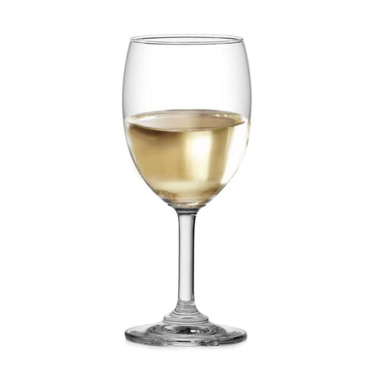 Ocean Glass Classic Rolled Edge White Wine Glass – 6 3/4 oz, 6/Case