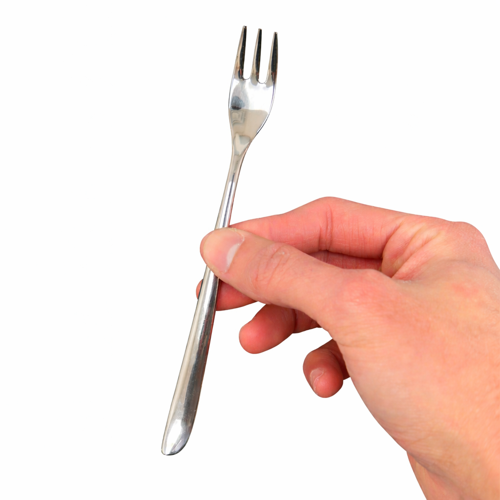 Clearance Studio William Olive Mirror Seafood Fork – 5.9" (150mm) 18/10 Stainless Steel, 4.5mm Gauge, Commercial Flatware, 12/Case