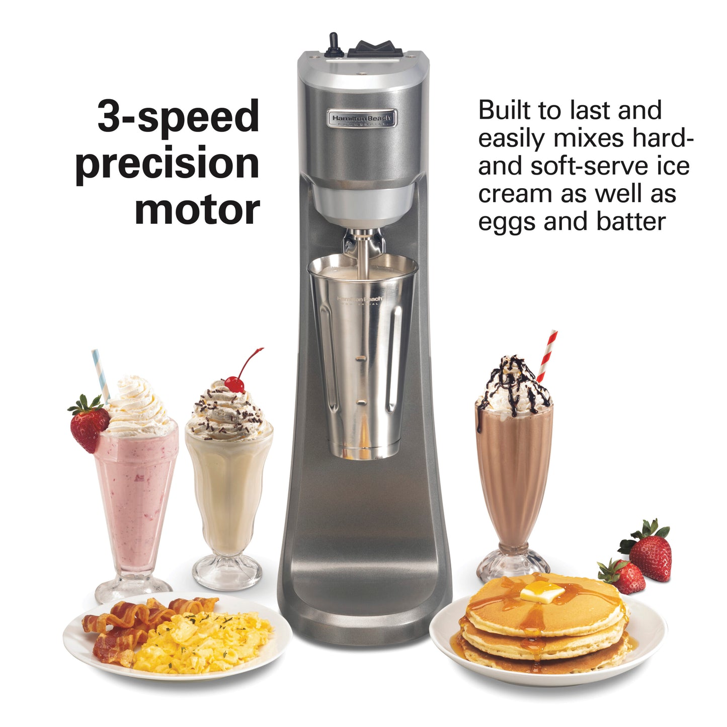 Hamilton Beach  HMD200 3-Speed Single Spindle Drink Mixer