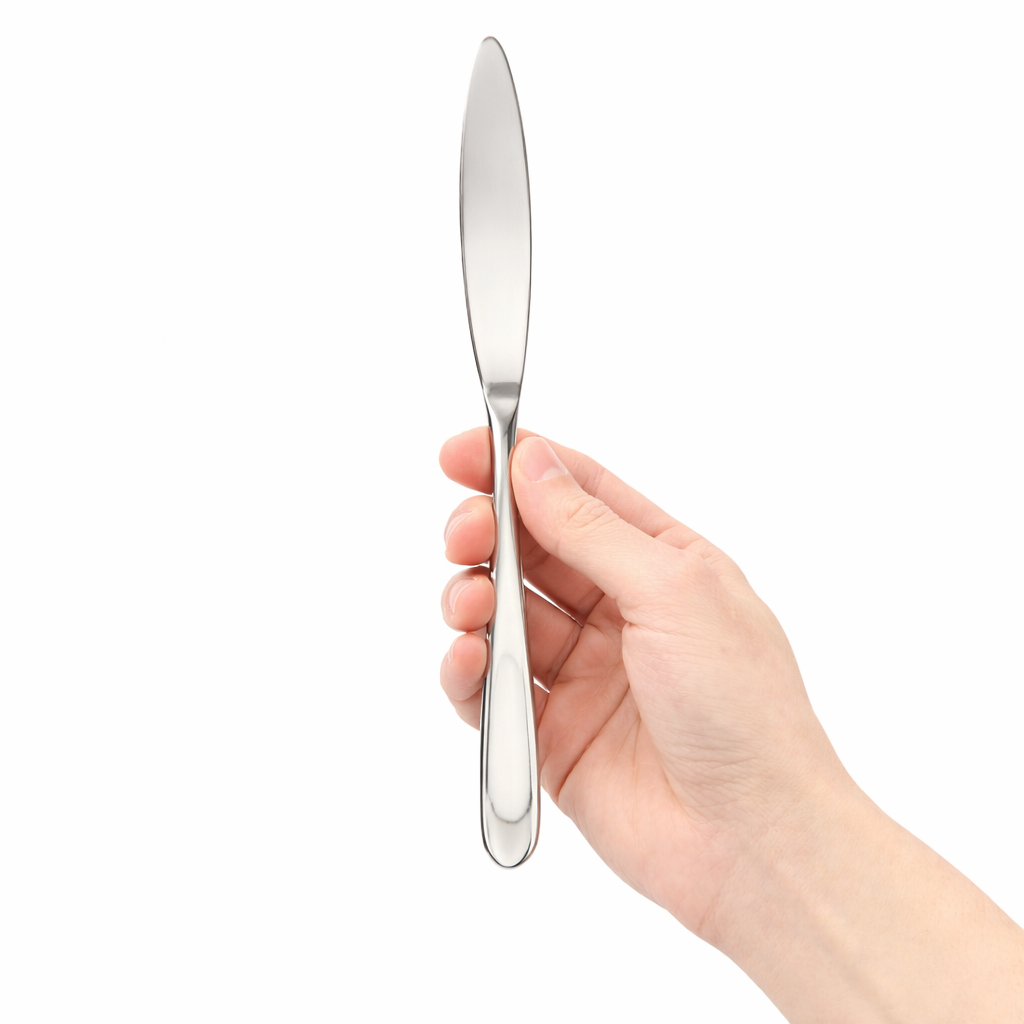 Clearance Studio William Olive Mirror Fish Knife – 8.9" 18/10 Stainless Steel, 4.5mm Gauge, Commercial Flatware, 12/Case