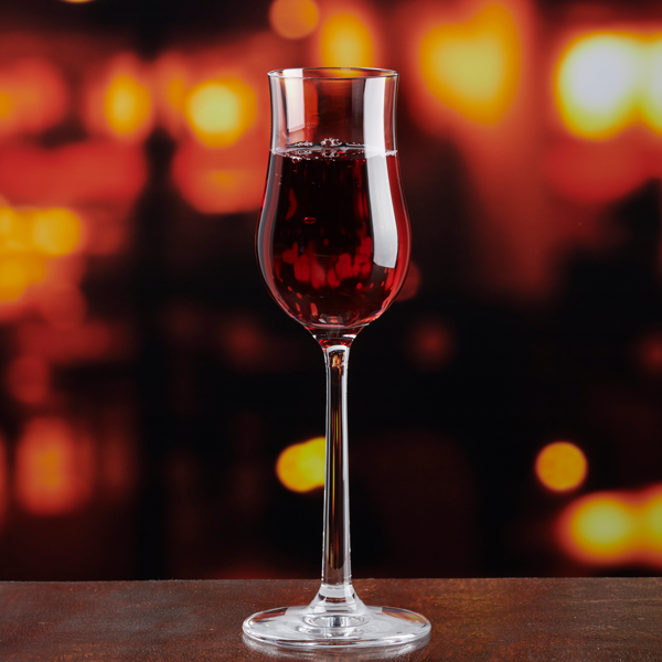 Lucaris Shanghai Soul Grappa Glass – Titanium Crystal, 4 oz, 24/Case