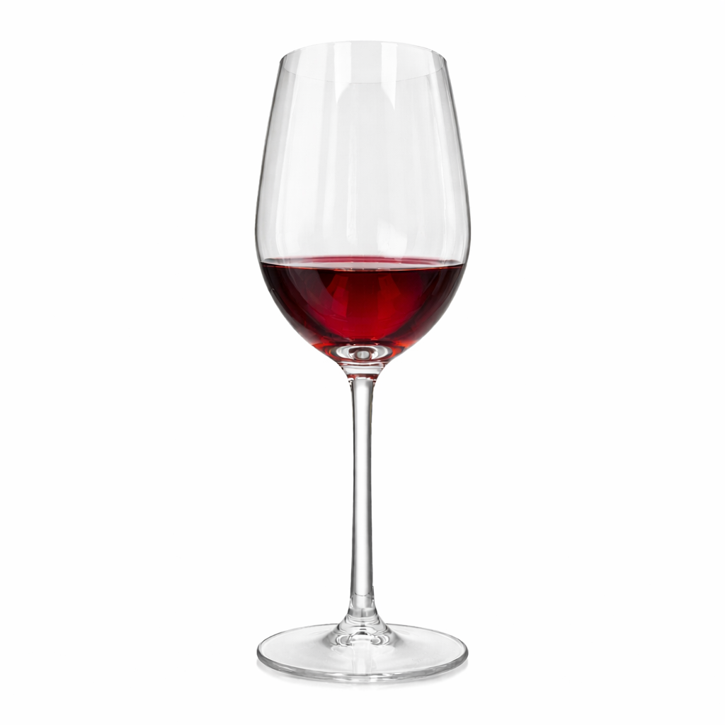 Lucaris Shanghai Soul Beaujolais Wine Glass – 17.4 oz Titanium Crystal Light Red Wine Glass, 6/Case
