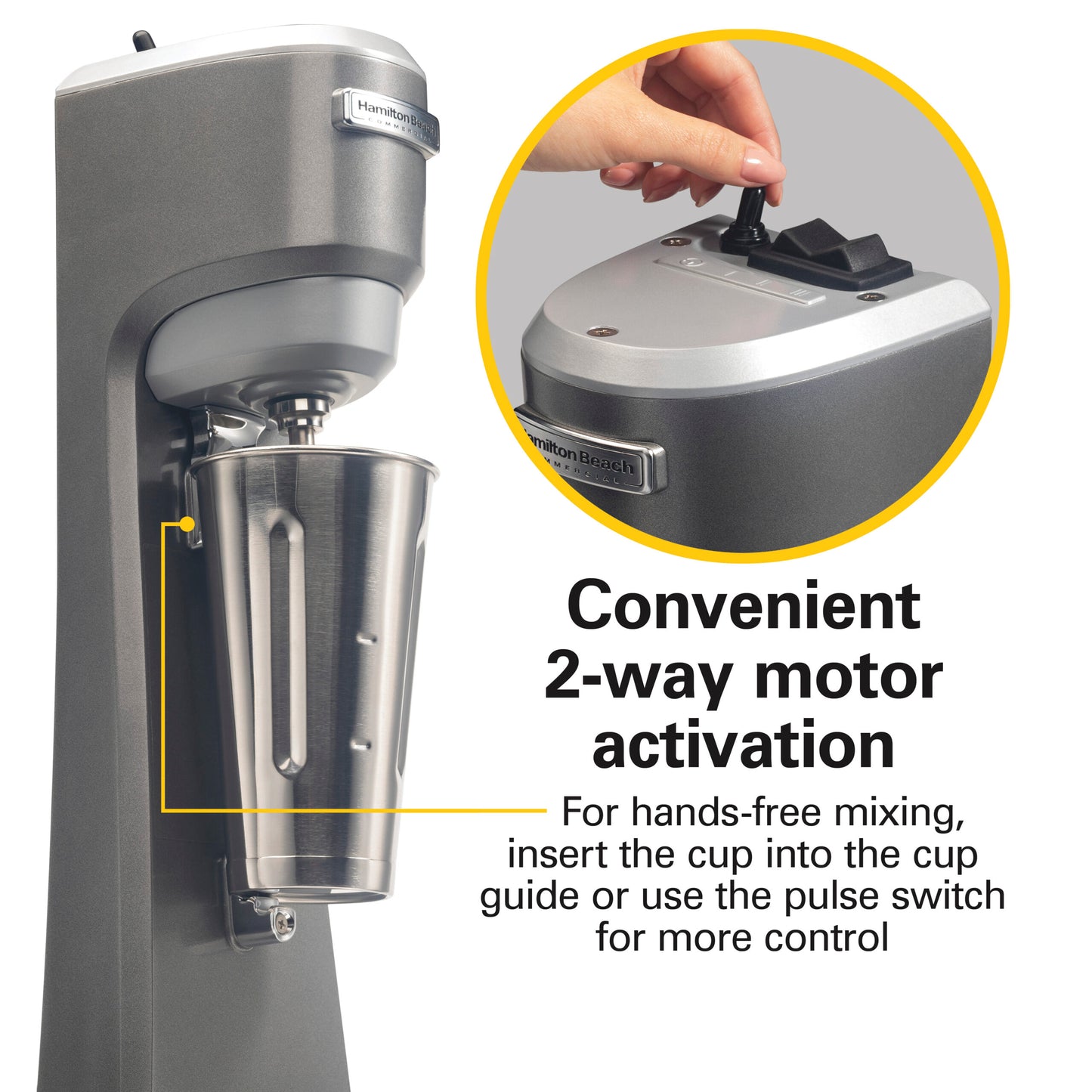 Hamilton Beach  HMD200 3-Speed Single Spindle Drink Mixer