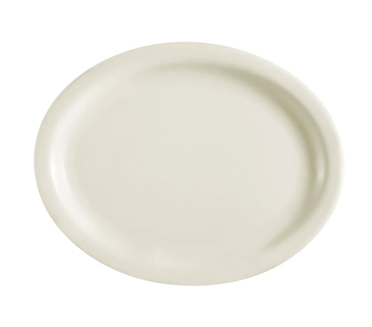 MCIC Chelsea 7.5" Oval Platter Narrow Rim, 36/case image 0