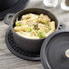 American Metalcraft CIPR5500 5" Round Cast Iron Baking Dish with Lid – 17 oz, Pre-Seasoned