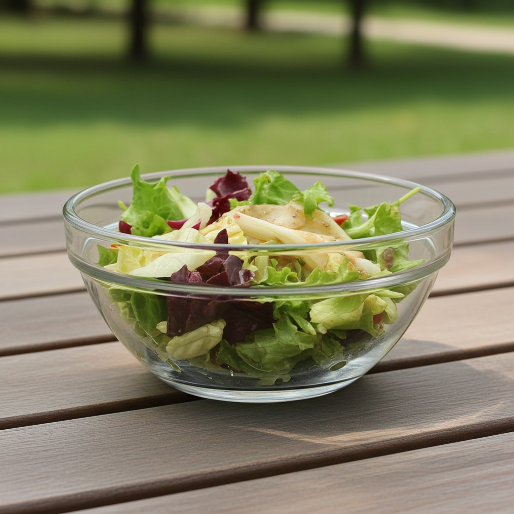 Ocean Glassware 4" Clear Soda-Lime Glass Stacking Bowl – 72/Case (Clearance)
