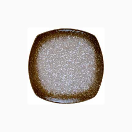 MCIC Brownstone 12 inch Square Plate, 4/Case image 0