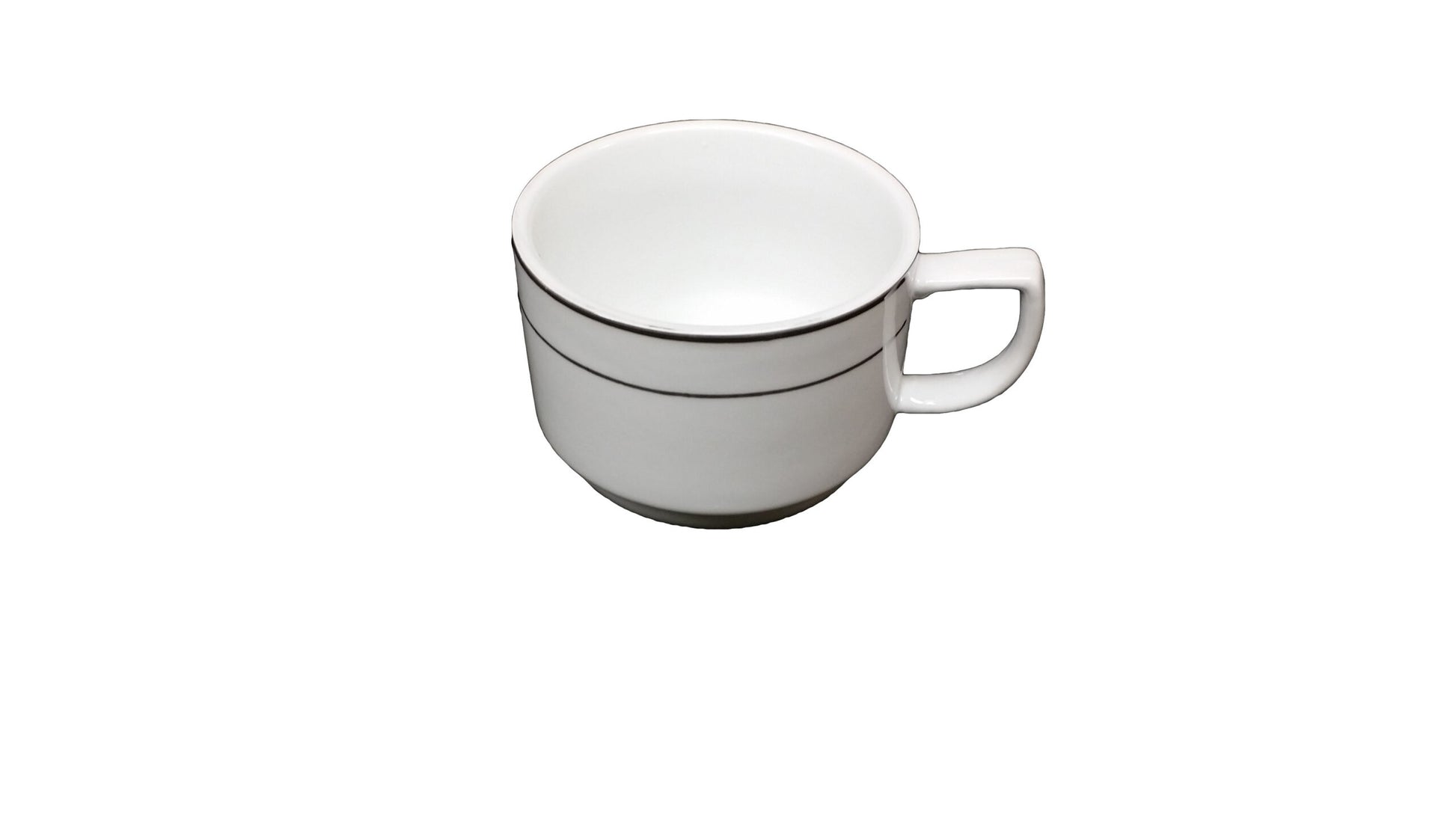 MCIC Premier 8oz Cup with Platinum Line, 6/Case image 0