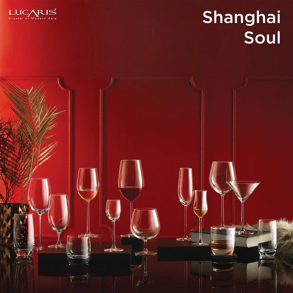 Lucaris Shanghai Soul Beaujolais Wine Glass – Titanium Crystal, 17.4 oz, 24/Case