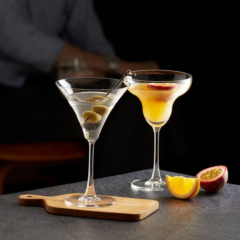 Ocean Glass Madison Sheer Rim Cocktail / Martini Glass – 10 oz, 6/Case