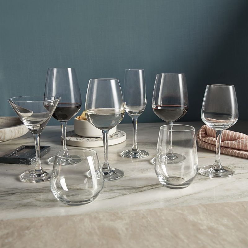 Ocean Glass Lexington Sheer Rim Wine Glass – 13 oz, 6/Case