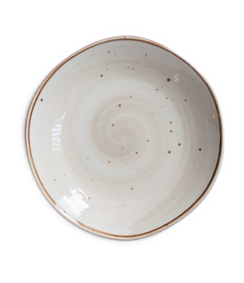 MCIC Organic 8.5" Gray Plate, 6/case image 0