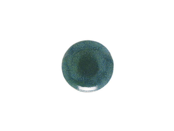 Porvasal Natur Sea Flat Plate, 10.2" dia., round, porcelain, 6/case image 0