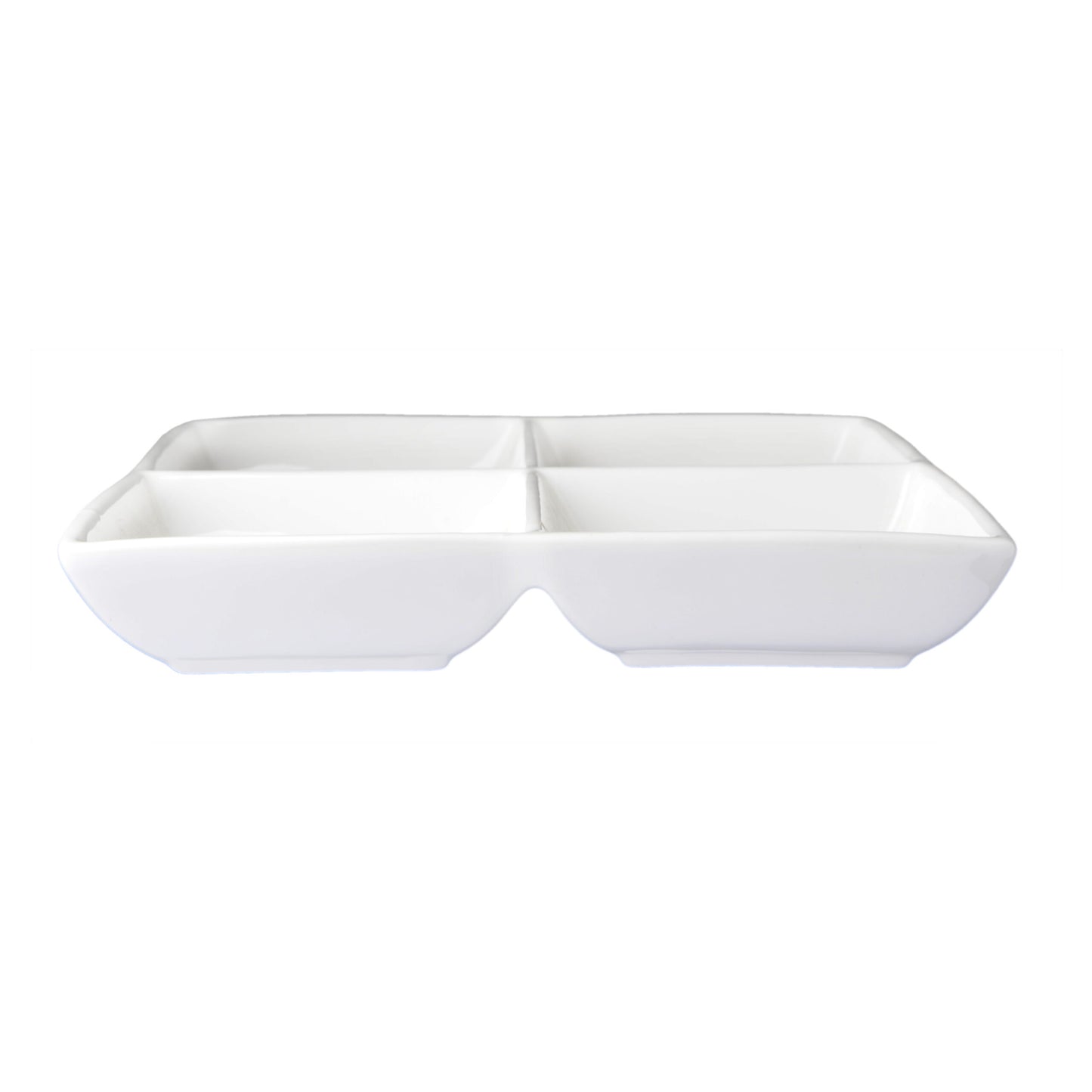 MCIC Accessories 5.5 inch Square 4-Section Tray, 6/Case image 0