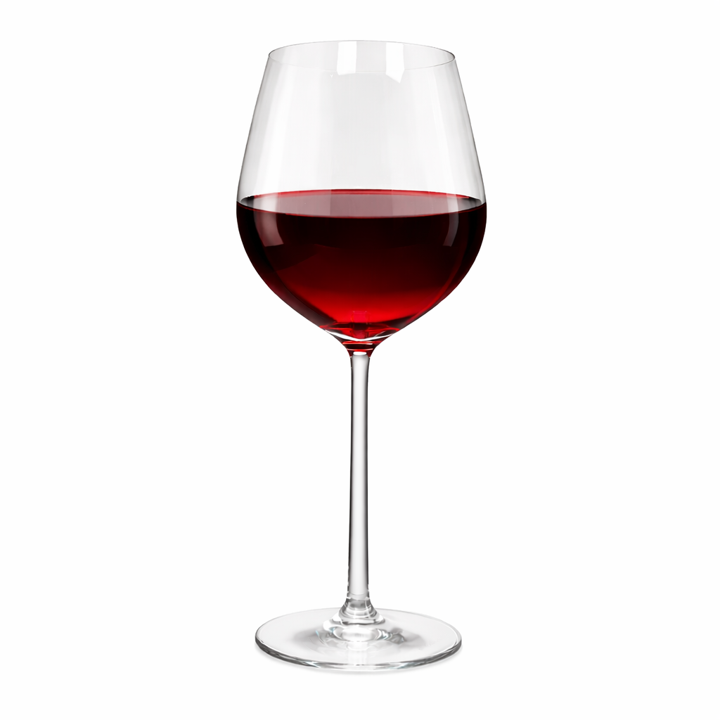 Lucaris Shanghai Soul Burgundy Wine Glass – 22.5 oz Titanium Crystal Red Wine Glass, 6/Case