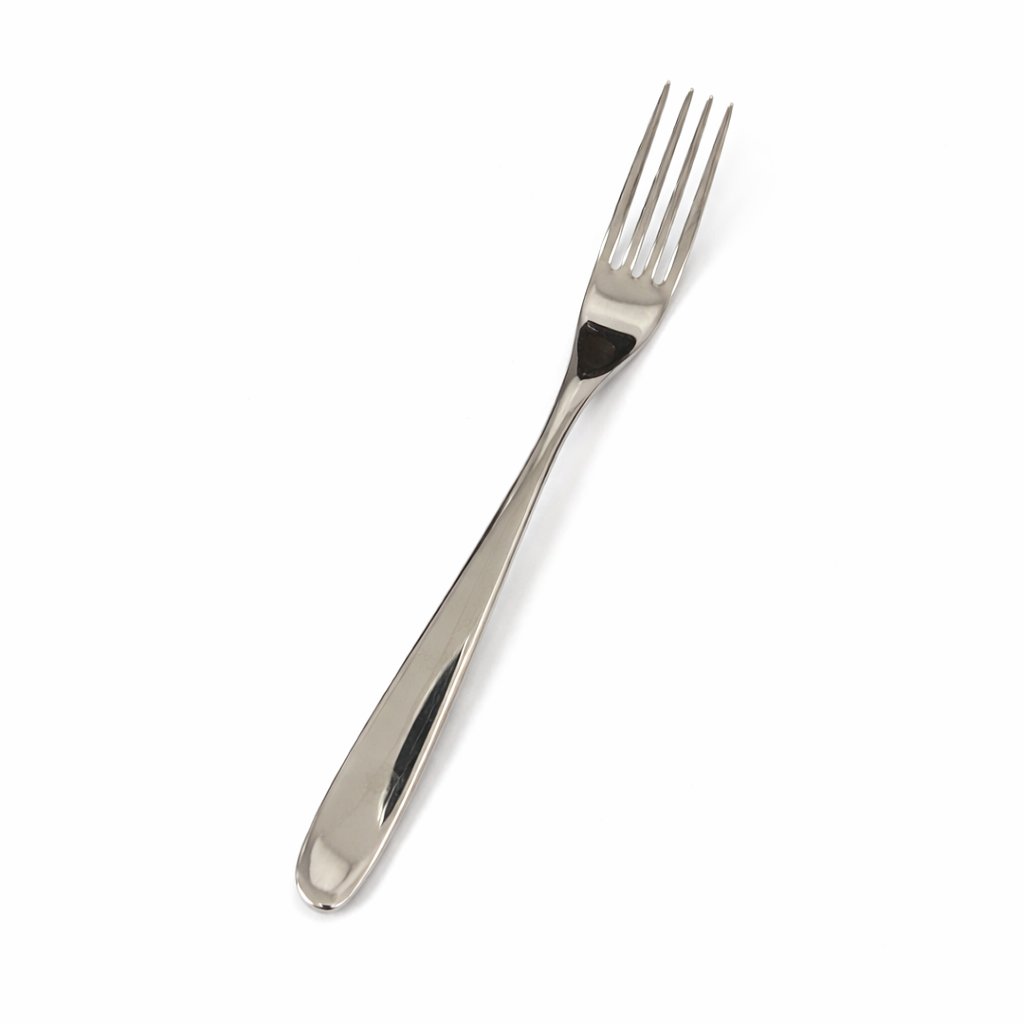 Clearance Studio William Olive Mirror Side Fork – 7.4" 18/10 Stainless Steel, 4.5mm Gauge, Commercial Flatware, 12/Case