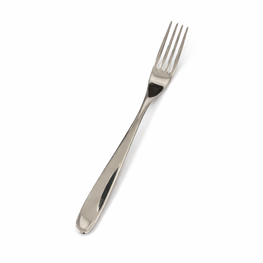 Clearance Studio William Olive Mirror Side Fork – 7.4" 18/10 Stainless Steel, 4.5mm Gauge, Commercial Flatware, 12/Case