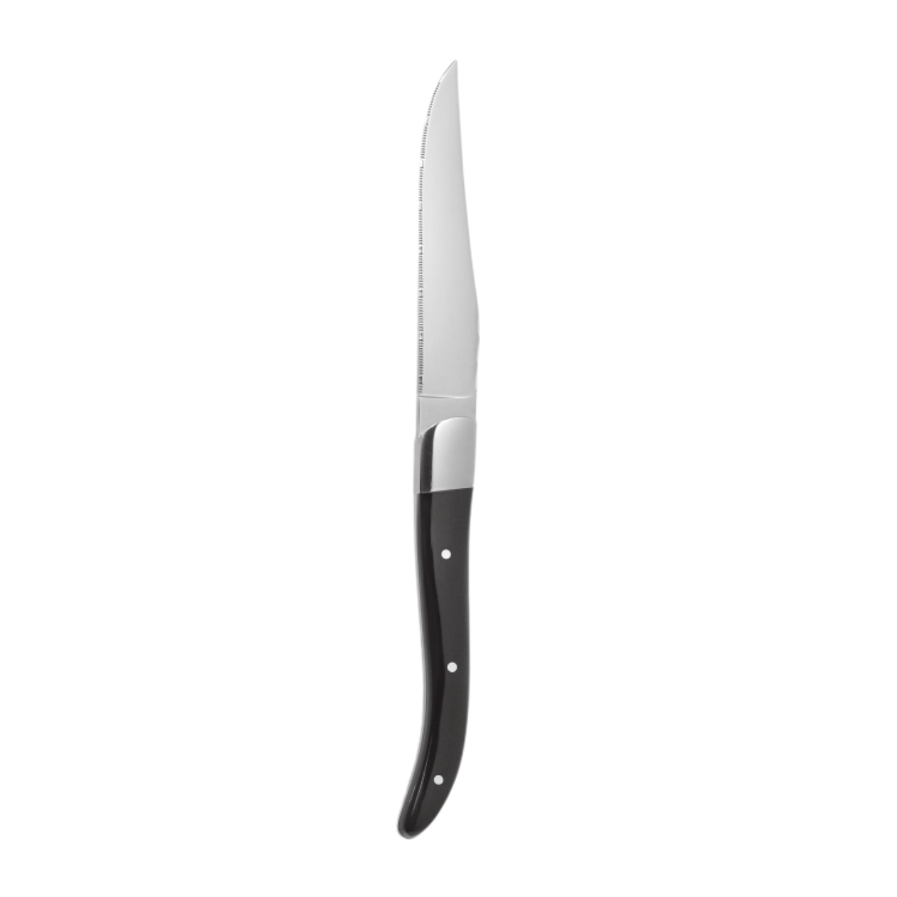 Comas ACR Black 8.9" Stainless Steel Steak Knife, PVD Black Finish, 12/Case