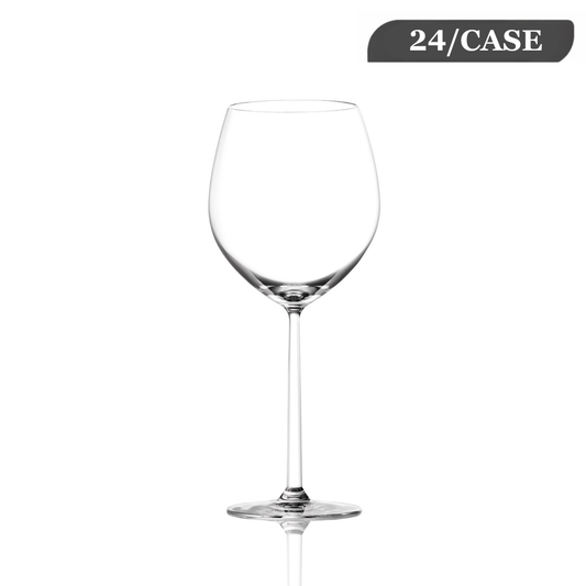Lucaris Shanghai Soul Burgundy Wine Glass – Titanium Crystal, 22.5 oz, 24/Case