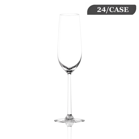 Lucaris Shanghai Soul Champagne Glass – Titanium Crystal, 8.5 oz, 24/Case