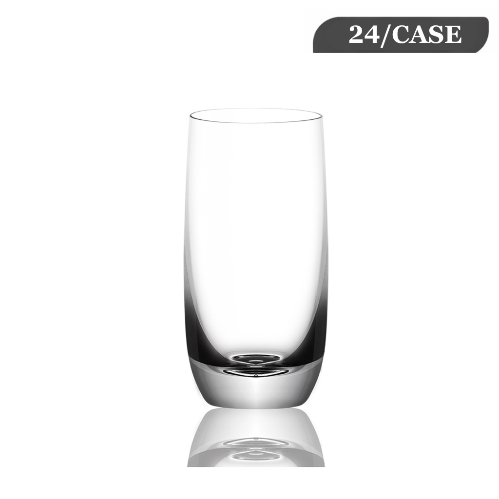 Lucaris Shanghai Soul Long Drink Glass – Titanium Crystal, 14 oz, 24/Case