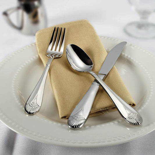 Winco Peacock Tablespoon, 18/8 Extra Heavyweight