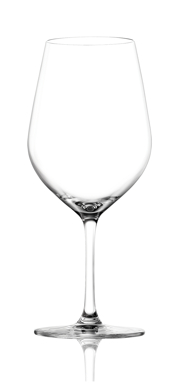 Lucaris Tokyo Temptation 20.5 oz Titanium Crystal Bordeaux Wine Glass, 8.8" Tall, 6/Case