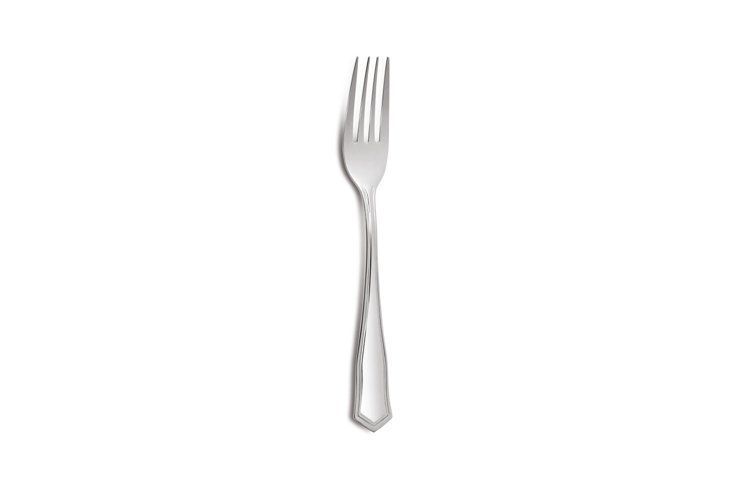 Comas Viena 7.2" 18/10 Stainless Steel Dessert Fork, 12/Case