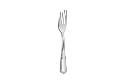 Comas Viena 7.2" 18/10 Stainless Steel Dessert Fork, 12/Case