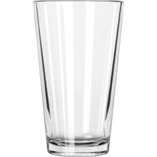 MCIC Mixing-Tumbler, 16 oz., 6"H, Rim tempered, glass, clear, Beer,(12 per case), 12/Case image 0