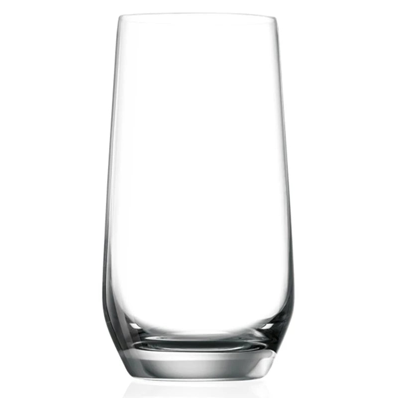 Lucaris Hong Kong Hip Long Drink Glass – Titanium Crystal, 15.5 oz, 24/Case