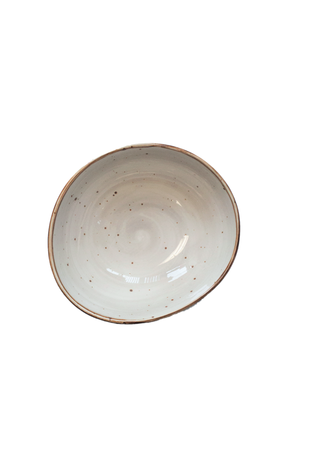 Organic 6 inch Gray Bowl image 0