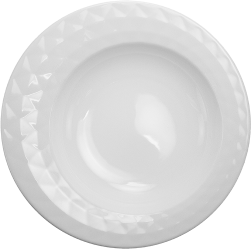 Diamond 9 inch Soup bowls image 0