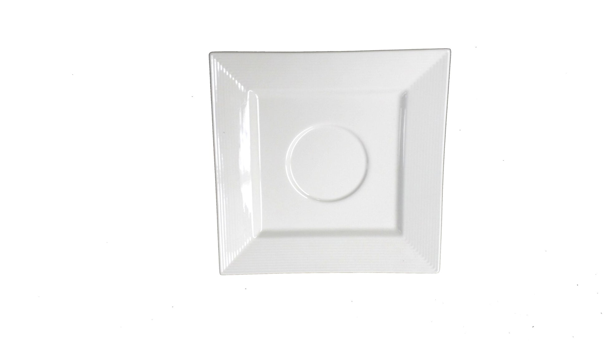 MCIC Fine Lines 4.5 inch Square Saucer, 6/Case image 0