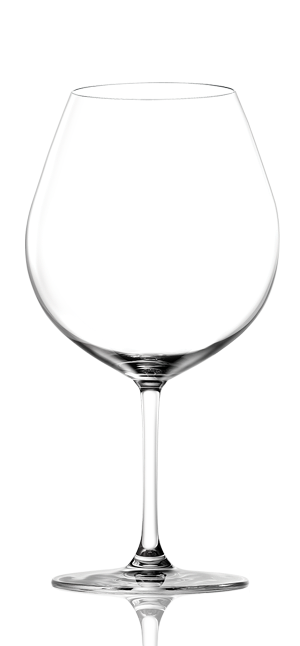 Lucaris Bangkok Bliss Burgundy Glass – 24.5 oz Titanium Crystal Pinot Noir Wine Glass, 8.3" Height, 6/Case, 24/case