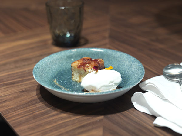 Porvasal Natur Sea Deep Plate, 7.9" dia., round,porcelin, , 6/case