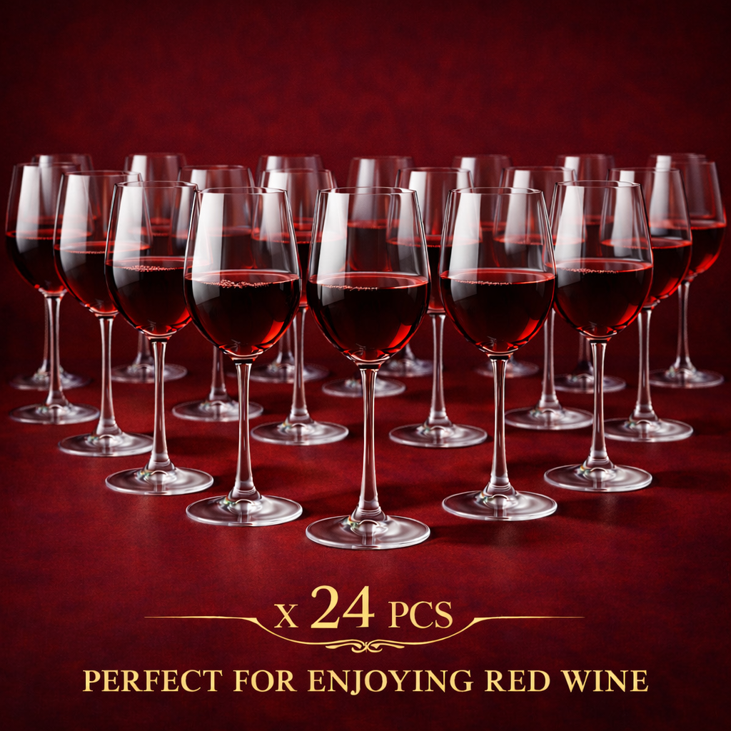 Lucaris Shanghai Soul Beaujolais Wine Glass – Titanium Crystal, 17.4 oz, 24/Case